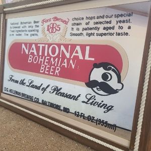 Natty Boh Promo Mirror